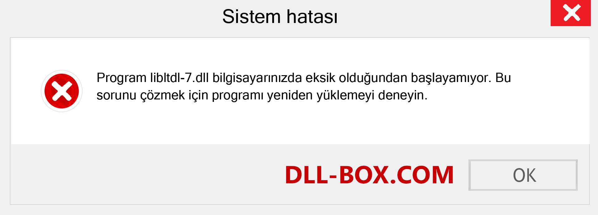 libltdl-7.dll dosyası eksik mi? Windows 7, 8, 10 için İndirin - Windows'ta libltdl-7 dll Eksik Hatasını Düzeltin, fotoğraflar, resimler